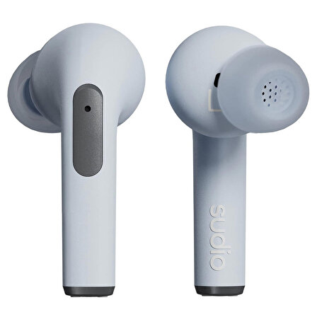 Sudio N2 Pro Mavi IPX4 Suya Dayanıklı 30 Saat Kullanım ANC Gürültü Engelleme Özellikli Bluetooth Kulak İçi Kulaklık
