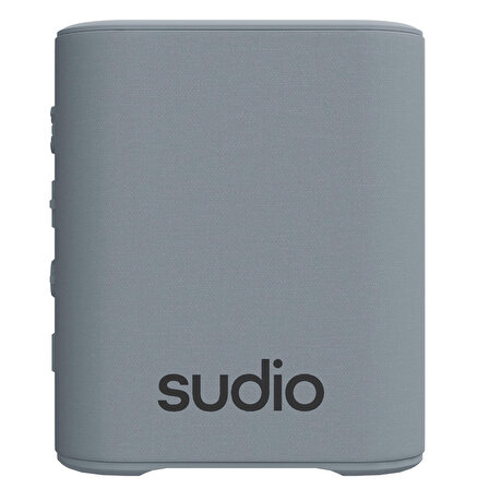 Sudio S2 Cool Grey IPX5 4.5 Saat Kullanım Bluetooth Taşınabilir Hoparlör
