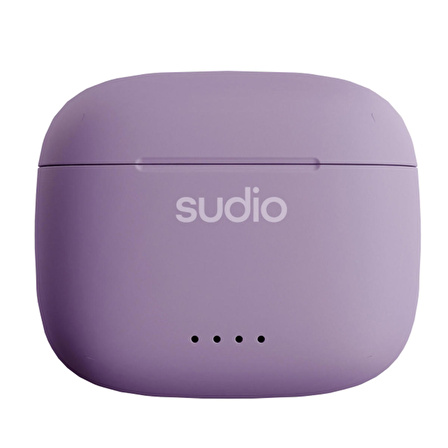 Sudio A1 Muted Purple IPX4 Suya Dayanıklı 30 Saat Kullanım TWS Bluetooth Kulak İçi Kulaklık