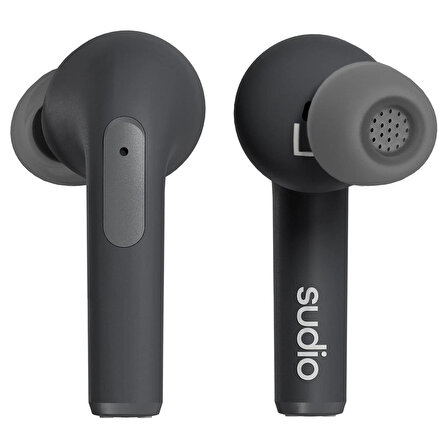 Sudio N2 Pro Siyah IPX4 Suya Dayanıklı 30 Saat Kullanım ANC Gürültü Engelleme Özellikli Bluetooth Kulak İçi Kulaklık