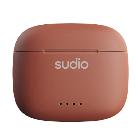 Sudio A1 Sienna Red IPX4 Suya Dayanıklı 30 Saat Kullanım TWS Bluetooth Kulak İçi Kulaklık