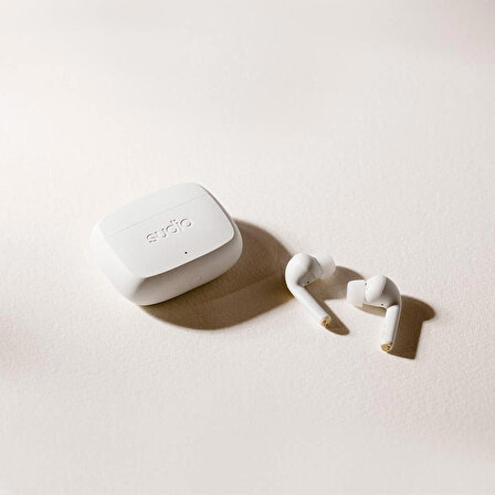 Sudio N2 Pro Beyaz IPX4 Suya Dayanıklı 30 Saat Kullanım ANC Gürültü Engelleme Özellikli Bluetooth Kulak İçi Kulaklık