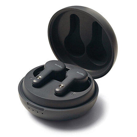 Sudio A2 Siyah IPX4 Suya Dayanıklı 30 Saat Kullanım ANC Gürültü Engelleme Özellikli Bluetooth Kulak İçi Kulaklık