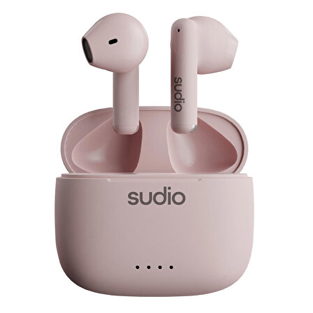 Sudio A1 Candy Pink IPX4 Suya Dayanıklı 30 Saat Kullanım TWS Bluetooth Kulak İçi Kulaklık