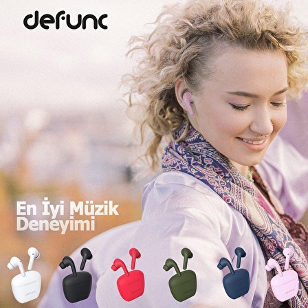 Defunc True Audio Ekolayzer TWS Kulaklık - Beyaz