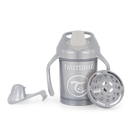 Twistshake Mini Bardak 4+m Gri 230 ml