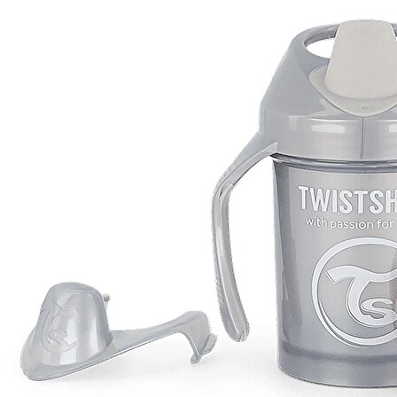 Twistshake Mini Bardak 4+m Gri 230 ml