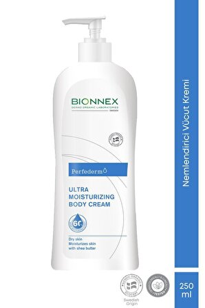 Bionnex Nemlendirici Tüm Cilt Tipleri için  Vücut Kremi 250 ml 
