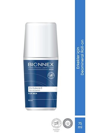 Bionnex Perfederm Pudrasız Erkek Roll-On Deodorant 75 ml