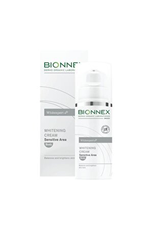 Bionnex Whitexpert Whitening Cream Hassas Ciltler İçin Su Bazlı Yağsız Nemlendirici Yüz Bakım Kremi 50 ml