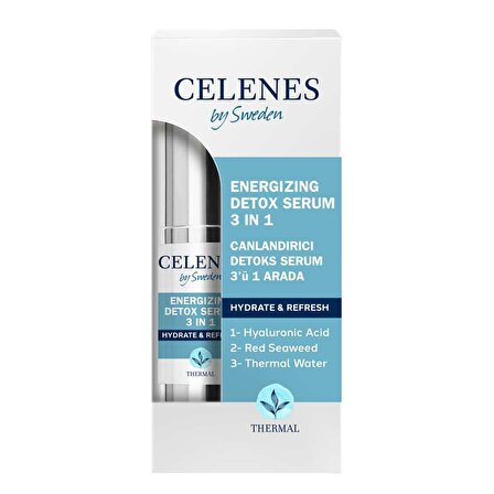 Celenes By Sweden Yaşlanma Karşıtı Mineral 30 Yaş + Gece-Gündüz Yüz ve Boyun Serumu 30 ml 