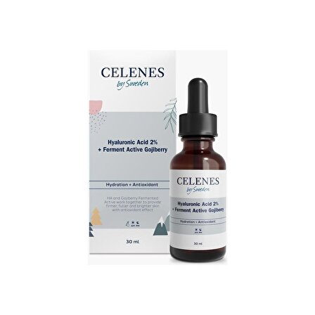 Celenes Yüz Serumu Hyaluronic Acid + Ferment Active Gojiberry 30 ML