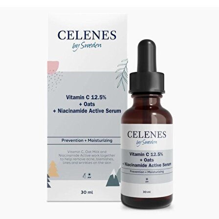 Celenes by Sweden Vıtamin C 12,5% Oats Nıacınamıde