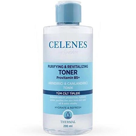Celenes Thermal Arındırıcı & Canlandırıcı Tonik 200 ml