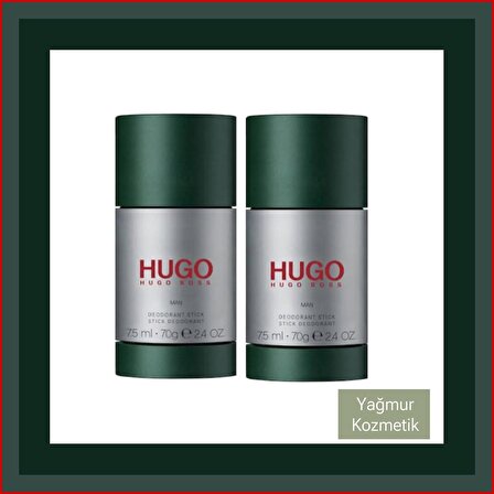 Hugo Boss Green Deo Stick 75ml +75ml  For Man 