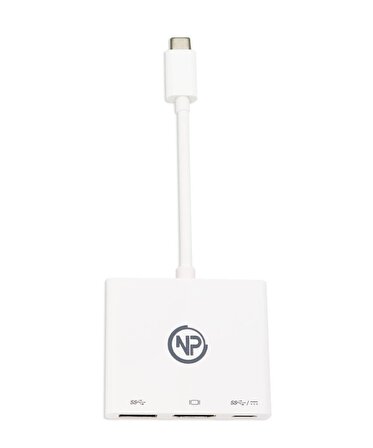 NPO TCA-104 MUF82ZM Apple Macbook İçin Type-C to HDMI- USB -Type-C Çoklayıcı