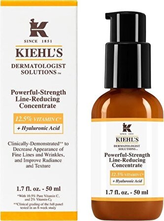 Kiehl's Powerful-Strength Line - Reducing Concentrate 50 ml - C Vitamini ve Hyalüronik Asit