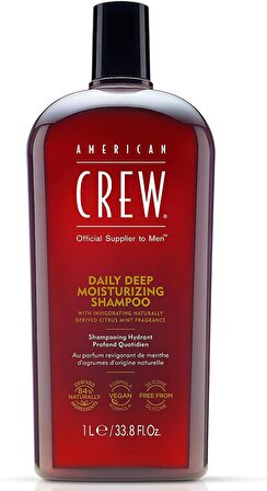 American Crew Daıly Deep Moısturızıng Shampoo 1000 Ml