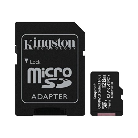 Kingston 128 Gb SDCS2 Micro Sd CL10 100Mb,s Hafıza