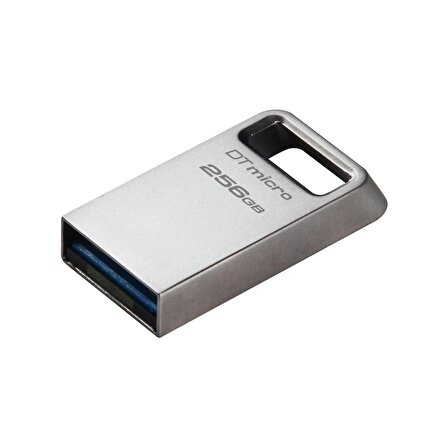 Kingston DTMC3G2-256GB DataTraveler Micro 200MB-s Metal USB 3.2 Gen 1 Flash Bellek