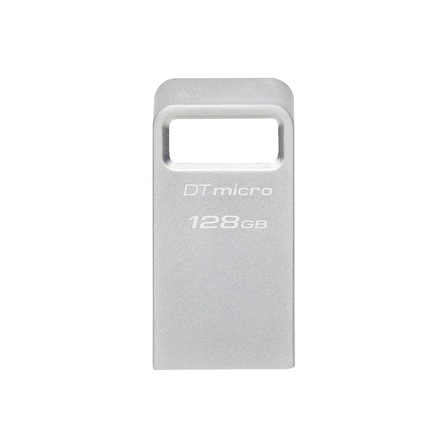 Kingston DTMC3G2/128GB 128 GB DataTraveler Micro 200MB/s Metal USB 3.2 Gen 1 Flash Bellek