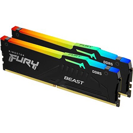 Kingston FURY Beast   16GB (2x8GB) 6000MT/s DDR5 RGB  Ram  KF560C40BBAK2-16 OUTLET 