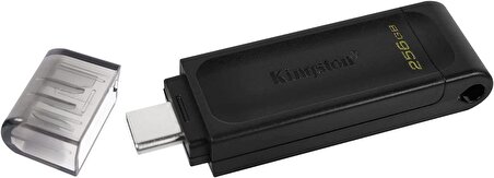 Kingston DT70 256GB USB-C 3.2 Gen 1 Type-C Flash Bellek