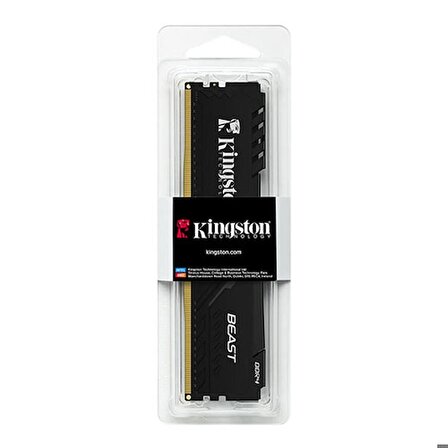 Kıngston Beast KF432C16BB/8TR 8GB 3200MHz DDR4 Masaustu Ram Bellek