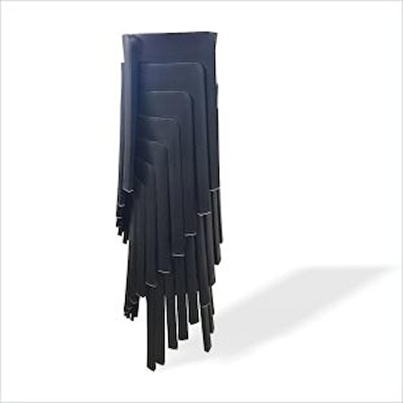 Büyük Geniş Uzun Sağlam Sert Plastik Kırılmaz Hafif 45 cm Banyo Balkon Bahçe Oturak Tabure Sandalye