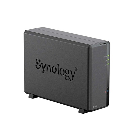 SYNOLOGY DS124A1 1GB 1TBHDD 1x3.5" SATA Desteği RAID(0) NAS Depolama Ünitesi