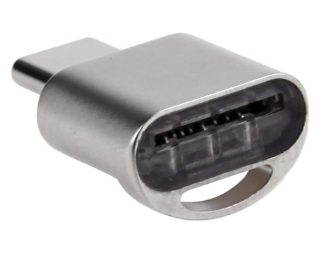 Ancheyn USB Type-C 3.1 To Micro SD TF Hafıza Kart Okuyucu OTG Adaptörü 4477