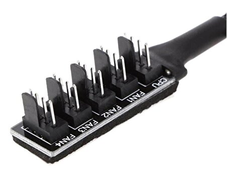 Ancheyn Fan Çoklayıcı Kablosu 4 Port Y Pwm Splitter 4 Pin CPU 12V Switch IDE Molex