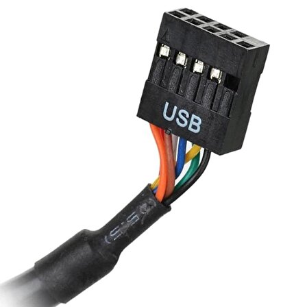 Ancheyn 9 Pin USB 2.0 Dişi 19 Pin USB 3.0 Erkek Çevirici Dönüştürücü Adaptör Kablosu 4584