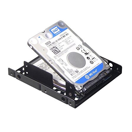 Ancheyn SSD 2.5 İnç Disk İçin 3.5 İnç Diske Çevirici Harddisk Metal Kızak Yuvası 4454