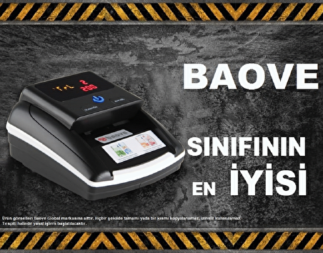 Baove GB8800 Sahte Para Kontrol Cihazı - Sahte Para Dedektörü - TL - Euro - Usd – Chf - Gbp