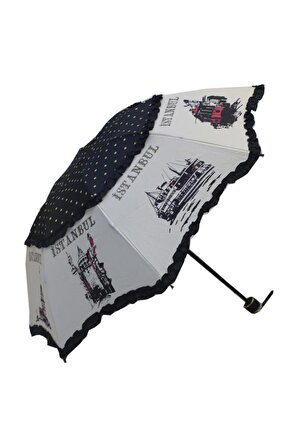 Istanbul Desenli Şemsiye
