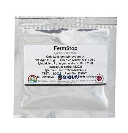 FermStop Stabilizör - 5 g.