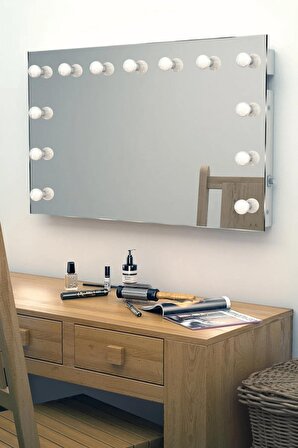 Kulis Işıklı Makyaj Aynası Le5-018 (100x60cm)