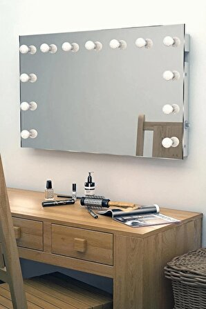 Kulis Işıklı Makyaj Aynası Model : Le8-018 (120x70cm)