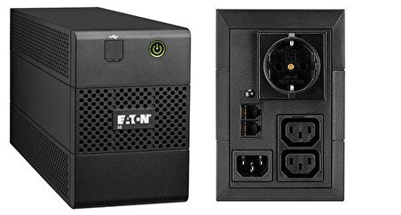 Eaton 5E 850 VA Line-Interactive, Schuko Çıkış USB