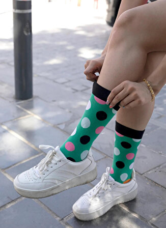 Cozzy Socks Yeşil Kadın Çorap CZY2304013