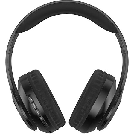 Ecotech P68 Kafa Üstü Bluetooth Stereo Kulaklık+Micro Sd Kart Yuvası Siyah
