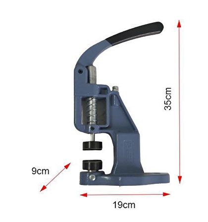 Soğuk Damga Mühür Baskı Makinesi 40-45-50mm Çap 60-150gr  Kağıt İçin