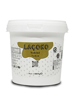 LAÇOKO 1KG  İsme - Kişiye Özel Kova Şekersiz, Katkısız, Vegan, Doğal Tahin (1 KG ) 