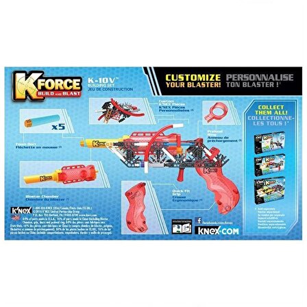 K'Nex K-Force K-10V Yapı Seti 47008