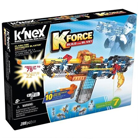K'Nex K-Force Flash Fire Blaster Yapı Seti (Motorlu) 47010