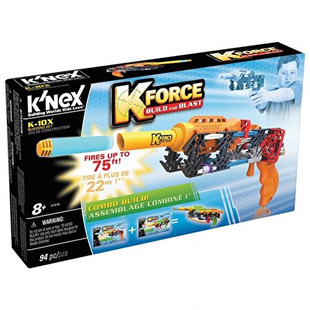 K'Nex K-Force K-10X Yapı Seti 47516