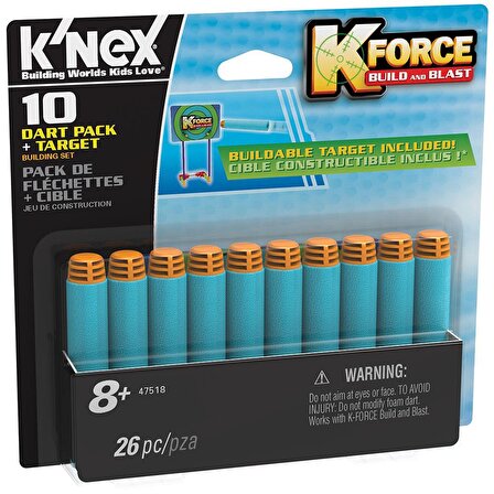 K’Nex K-Force Dart & 10 Mermi Seti Knex 47518