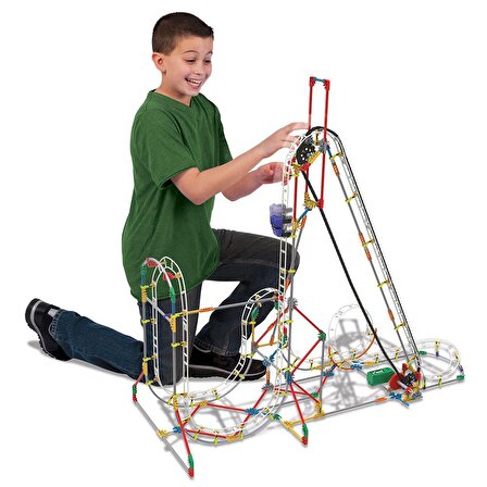 K’Nex Blizzard Blast Roller Coaster Seti (Motorlu) Thrill Rides Knex