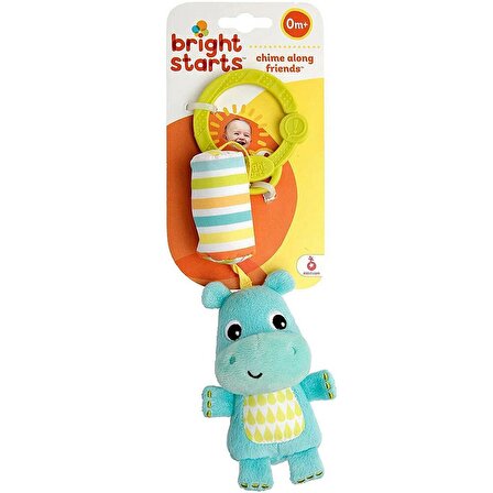 Bright Starts Gezi Oyuncağı Chime Along Çıngıraklı Dostlar - Hippo